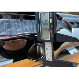 Chrom-Ventilkappen 68-70