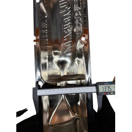 Verchromte Ventildeckel "Powered by Ford" 390/ 428 67-70