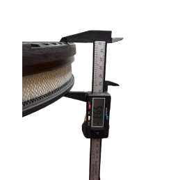 Filtro aria ovale, logo Mustang 64-73