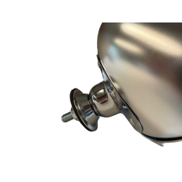 Eleanor exterior mirror, bullet, chrome + satin 64-73