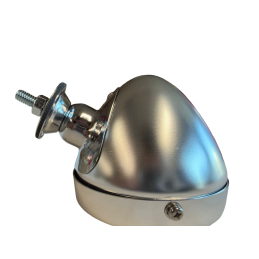 Eleanor exterior mirror, bullet, chrome + satin 64-73