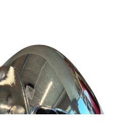 Exterior mirror, Eleanor, bullet, chrome 64-73