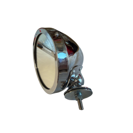 Exterior mirror, Eleanor, bullet, chrome 64-73