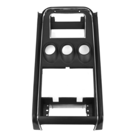 Consolle centrale in plastica, nera standard 71-73