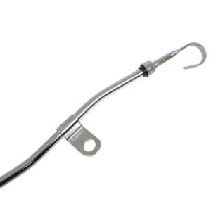 Chrome plated dipstick and oil level tube 351C