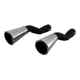 Exhaust tips GT - Trumpets (pair) 65-66