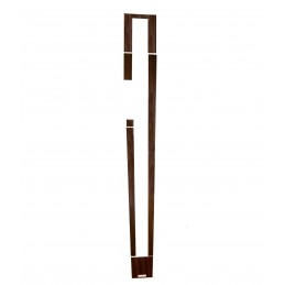 Inserto console centrale aspetto legno automatico 64-66