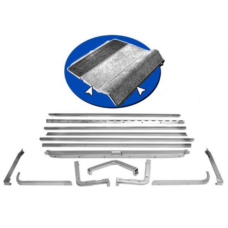 Moldura asiento trasero Fastback 64-68 Moldura asiento trasero Fastback 64-68