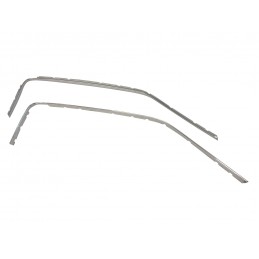 Grondaia con listelli cromati Fastback (coppia) 67-68