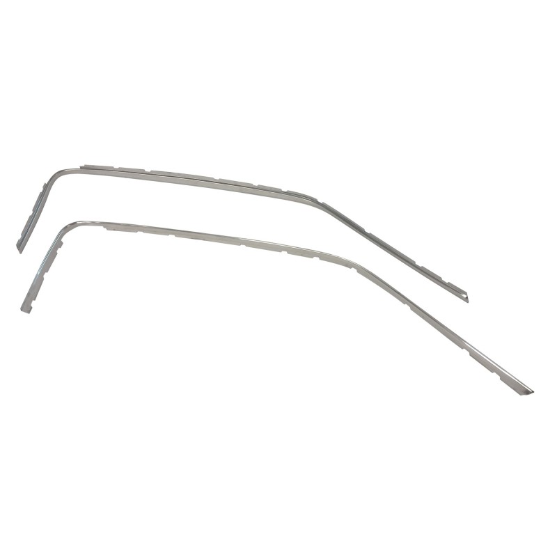 Chromleisten Regenrinne Fastback (paar) 67-68 Chromleisten Regenrinne Fastback (paar) 67-68