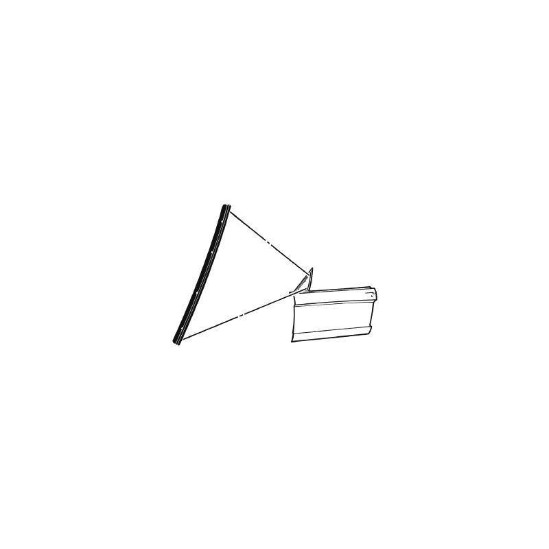 Sigillare la parte anteriore della finestra triangolare (verticale) 64-66 Sigillare la parte anteriore della finestra triangolare (verticale) 64-66