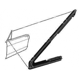 Joint vitre triangulaire avant gauche 64-66