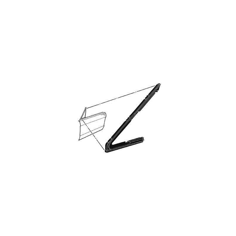 Sigillare il finestrino triangolare anteriore sinistro 64-66 Sigillare il finestrino triangolare anteriore sinistro 64-66