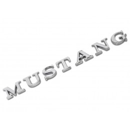 Emblem Heckklappe MUSTANG (z. kleben) 65-72