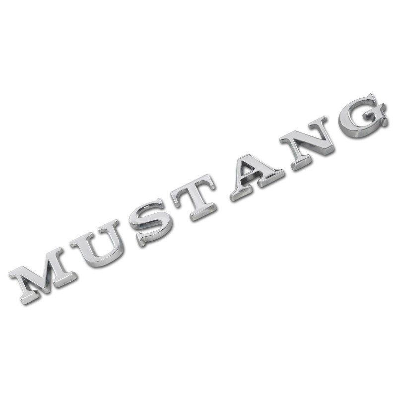 Emblema portón trasero MUSTANG (para pegar) 65-72