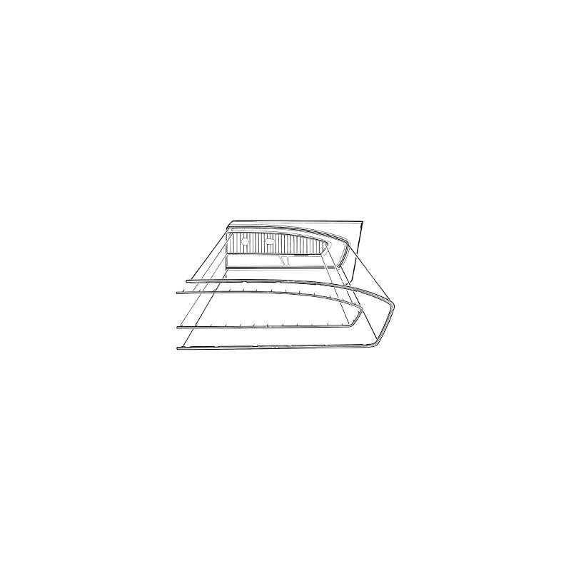 Trim strips door panel Pony - right 65-66 Trim strips door panel Pony - right 65-66