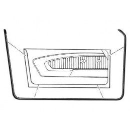 Door seal (pair) 64-66