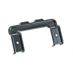 Radiator bracket top, black 67-68