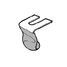 Clip di guida del finestrino 69-70