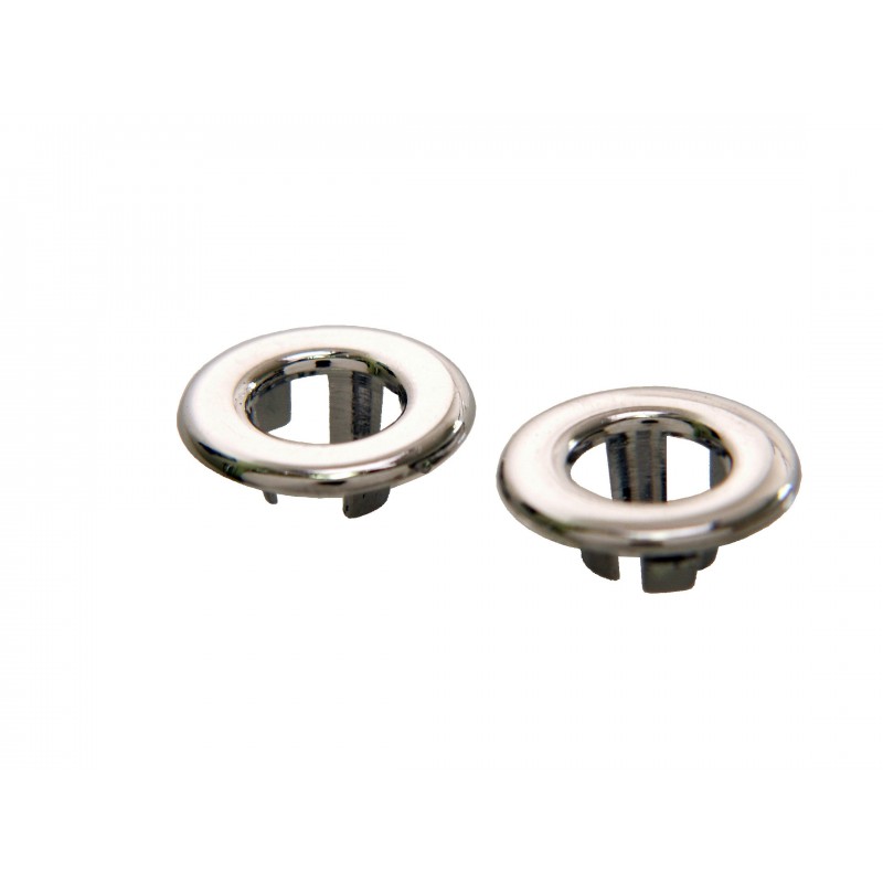 Lock pin cap - chrome, pair 65-68