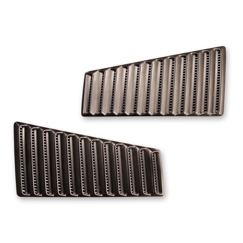 C-pillar vents Fastback (pair) 67-68 C-pillar vents Fastback (pair) 67-68