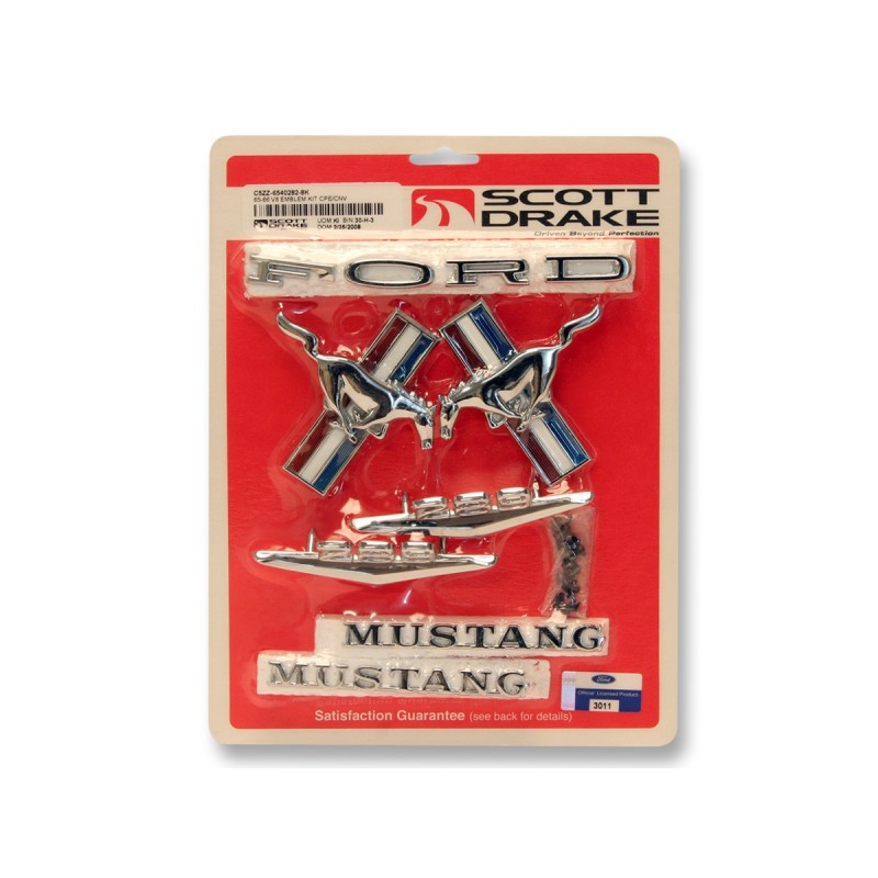 Set de embleme V8 65-66