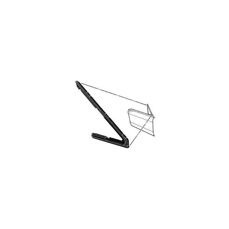 Sigillare il finestrino triangolare anteriore destro 64-66 Sigillare il finestrino triangolare anteriore destro 64-66