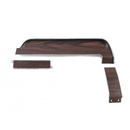 Plastic cockpit, lemn de lux (3 bucăți) 68