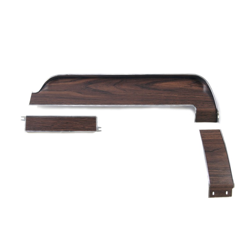 Plastic cockpit, lemn de lux (3 bucăți) 68