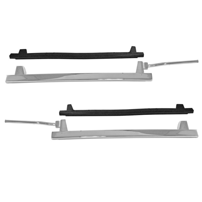 Cornice finestrino posteriore triangolare (coppia), Fastback 69-70 Cornice finestrino posteriore triangolare (coppia), Fastback 69-70
