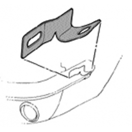 Soporte de parachoques delantero (izquierdo) 64-66