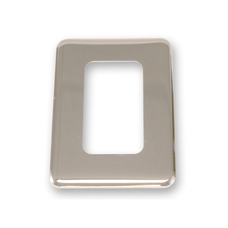 Shift gate cover chrome 69-70