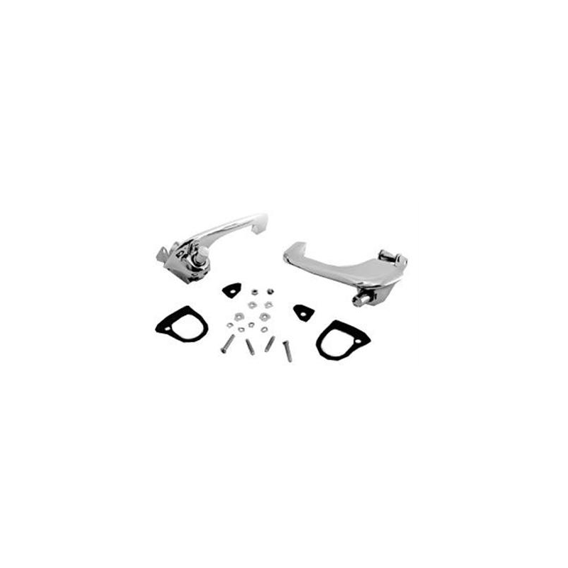 Set maniglie per porte (cromo lucido) 67-68 Set maniglie per porte (cromo lucido) 67-68