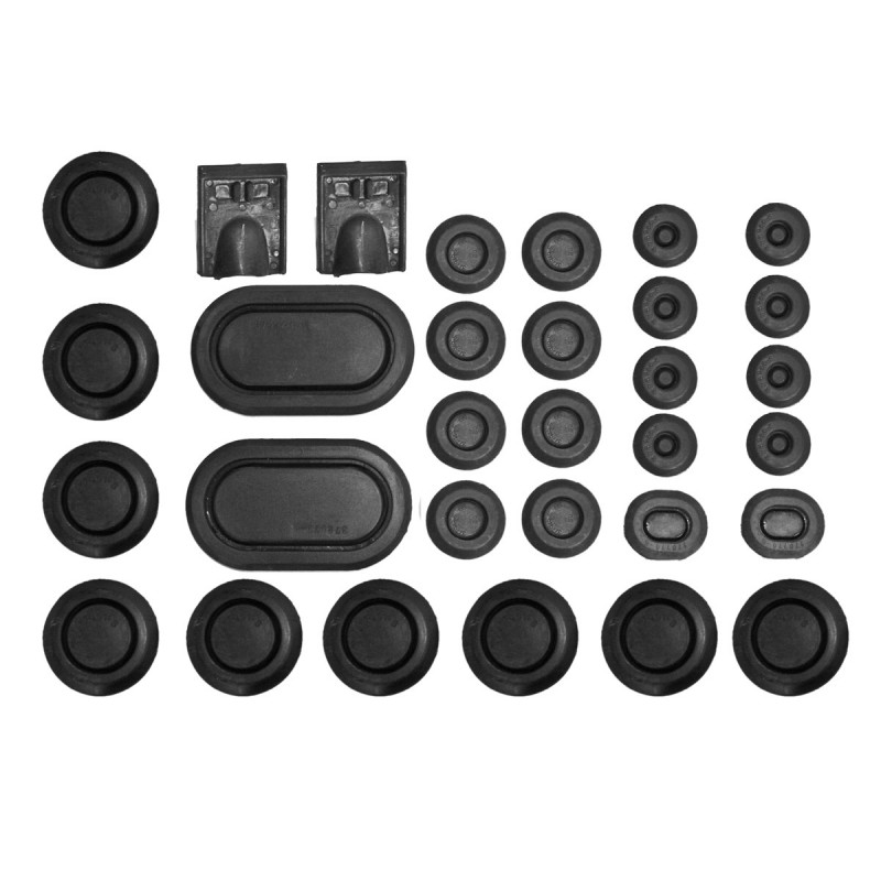 Capace de cauciuc pentru caroserie, set 67