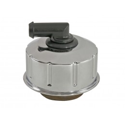 Oil cap - twist, chrome plated 68-70