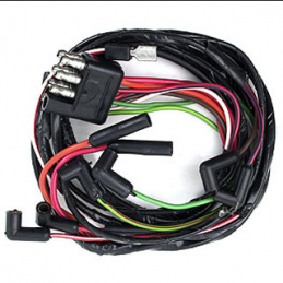 Wiring harness on engine V8 (3-speed blower) 65-66