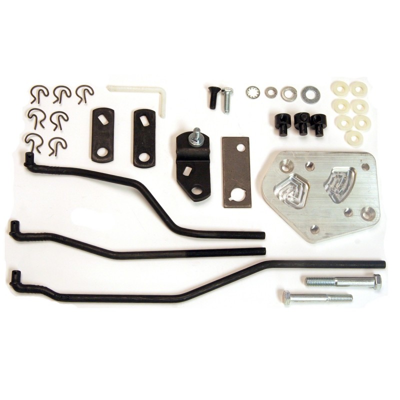 Kit de instalación cargador superior de 4 velocidades (bloque pequeño) 64-73 Kit de instalación cargador superior de 4 velocidades (bloque pequeño) 64-73