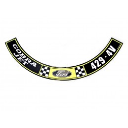 Autocolant filtru de aer 429 COBRA JET 71