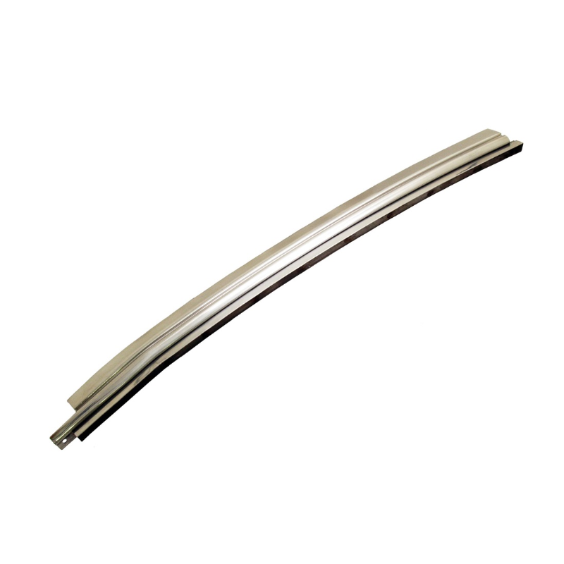 Chrome strip door glass right 69-70