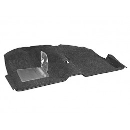 Tapis noir coupé 65-68