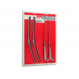 Set braccio tergicristallo/spazzola tergicristallo 64-65