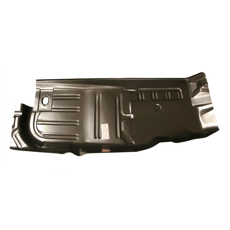 Pannello del pavimento completo Coupé o Fastback sinistro 71-73 Pannello del pavimento completo Coupé o Fastback sinistro 71-73