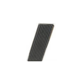 Pedale acceleratore con cornice cromata 64-68
