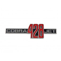 Parafango emblema 428 Cobra Jet 69-70