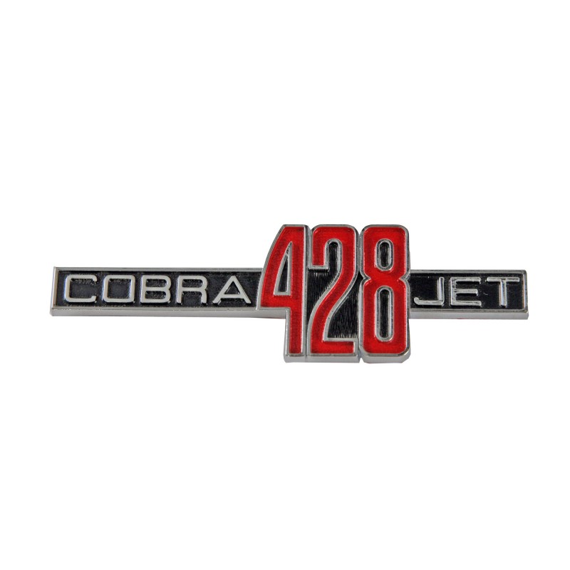 Emblema guardabarros 428 Cobra Jet 69-70 Emblema guardabarros 428 Cobra Jet 69-70
