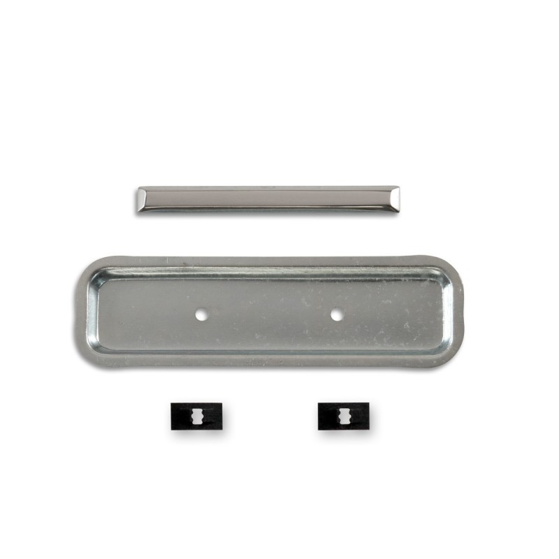 Elemento decorativo sul sedile Deluxe cromato 68 Elemento decorativo sul sedile Deluxe cromato 68