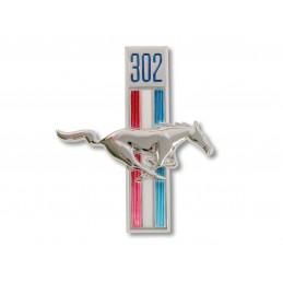 302 running horse emblem...