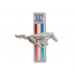 Emblema parafango 302 V8 destro 68