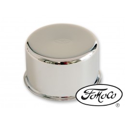 Oil filler cap FoMoCo chrome 64-66