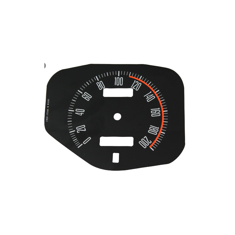 Tachometer Skala km/h (Mach1-Grande-Deluxe) 69